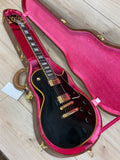Gibson Custom 1957 Les Paul Custom Reissue VOS Electric Guitar - Ebony 2 Pickup - CBN Music Warehouse