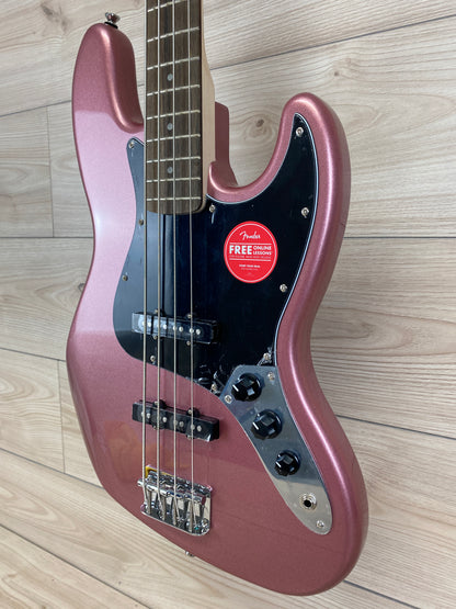 Squier Affinity Series Jazz Bass®, Burgundy Mist
