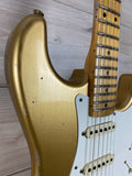 Fender Custom Shop 1957 Stratocaster Relic Electric Guitar - Aged HLE Gold - CBN Music Warehouse