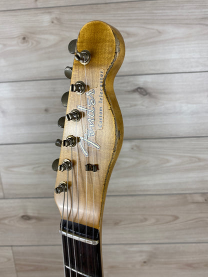 Fender Custom Shop 1960 Telecaster Custom Heavy Relic - Chocolate 3-Tone Sunburst - CBN Music Warehouse
