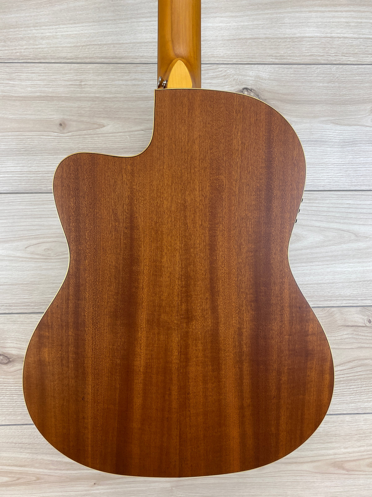 Ortega Family Series RCE125SN Thinline Acoustic-Electric Classical Guitar - CBN Music Warehouse
