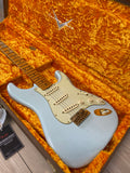 Fender Custom Shop 62 Journeyman Limited Edition Stratocaster Relic Aged Sonic Blue with Gold Hardware - CBN Music Warehouse