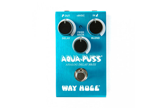 Way Huge WM71 Aqua Puss Analog Delay Pedal - CBN Music Warehouse
