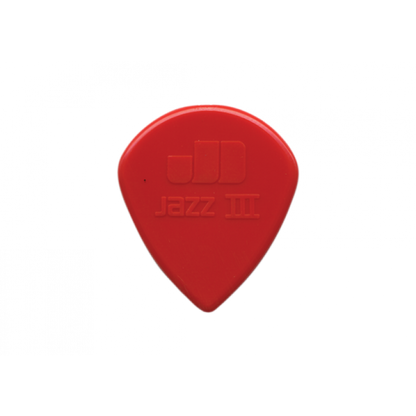 Dunlop 47R3N Jazz III 1.38mm Sharp Tip Nylon Guitar Picks, 24-Pack - CBN Music Warehouse