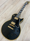 Gibson Custom 1957 Les Paul Custom Reissue VOS Electric Guitar - Ebony 2 Pickup - CBN Music Warehouse