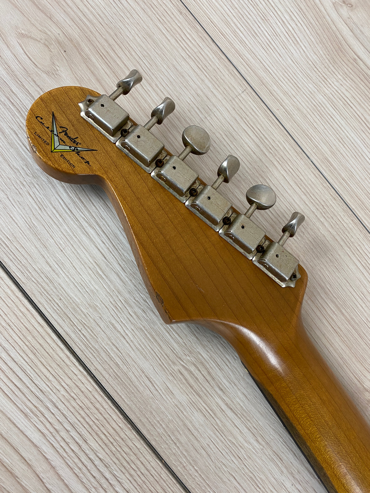 Fender Custom Shop Limited Edition Dual-Mag II Strat Relic Electric Guitar - Aged Black Over 3 Color Sunburst - CBN Music Warehouse