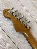 Fender Custom Shop Limited Edition Dual-Mag II Strat Relic Electric Guitar - Aged Black Over 3 Color Sunburst - CBN Music Warehouse