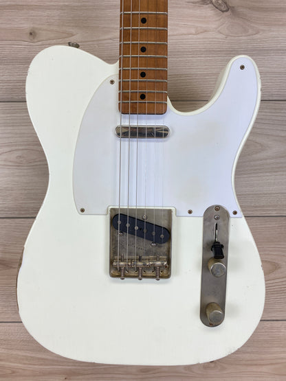Xotic California Classic® XTC-1 Olympic White Medium Aged Electric Guitar - CBN Music Warehouse