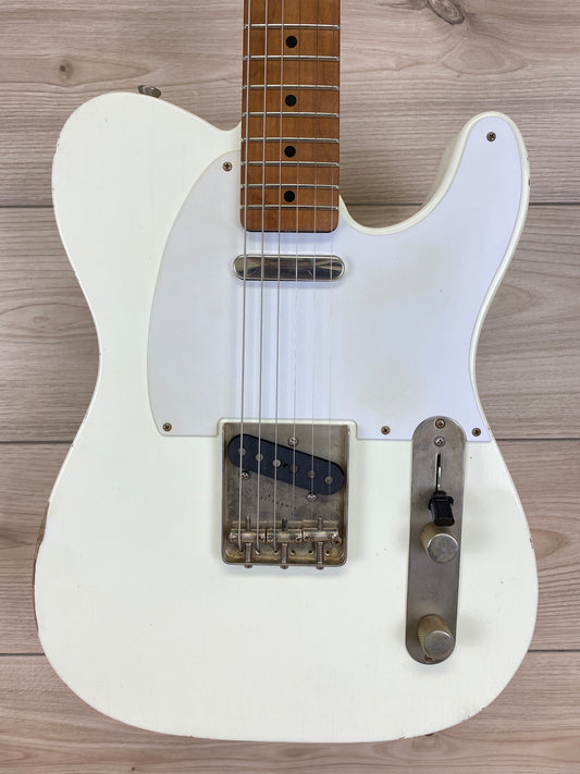 Xotic California Classic® XTC-1 Olympic White Medium Aged Electric Guitar - CBN Music Warehouse
