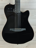 Godin 032174 ACS Nylon Cedar Black Acoustic Electric Guitar - Black - CBN Music Warehouse