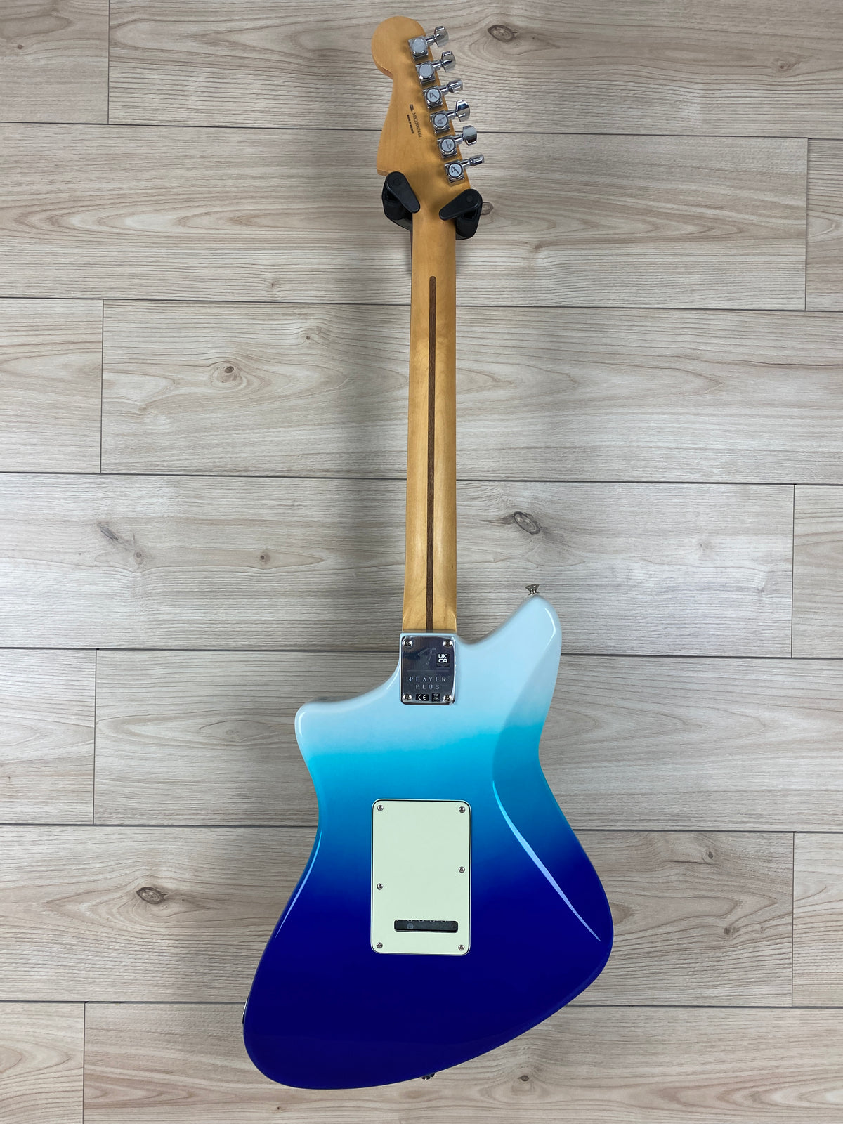 Fender Player Plus Meteora HH Electric Guitar, Belair Blue - CBN Music Warehouse