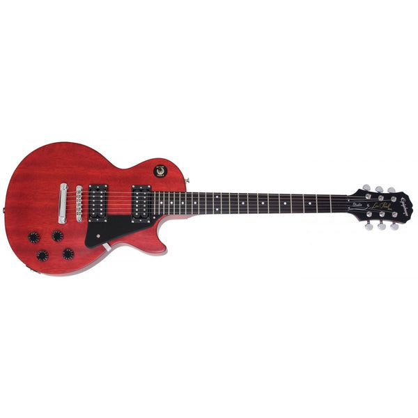 Epiphone エピフォン Les Paul Studio レッド Worn Epiphone Les Paul Studio Electric Guitar Worn Cherry – CBN Music