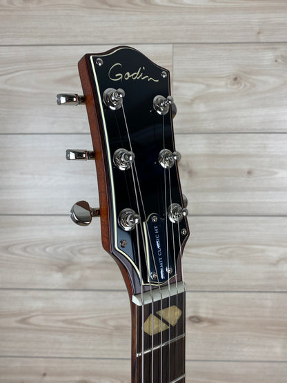 Godin 050482 Summit Classic HT Electric Guitar Havana Brown - CBN Music Warehouse