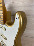 Fender Custom Shop 1957 Stratocaster Relic Electric Guitar - Aged HLE Gold - CBN Music Warehouse
