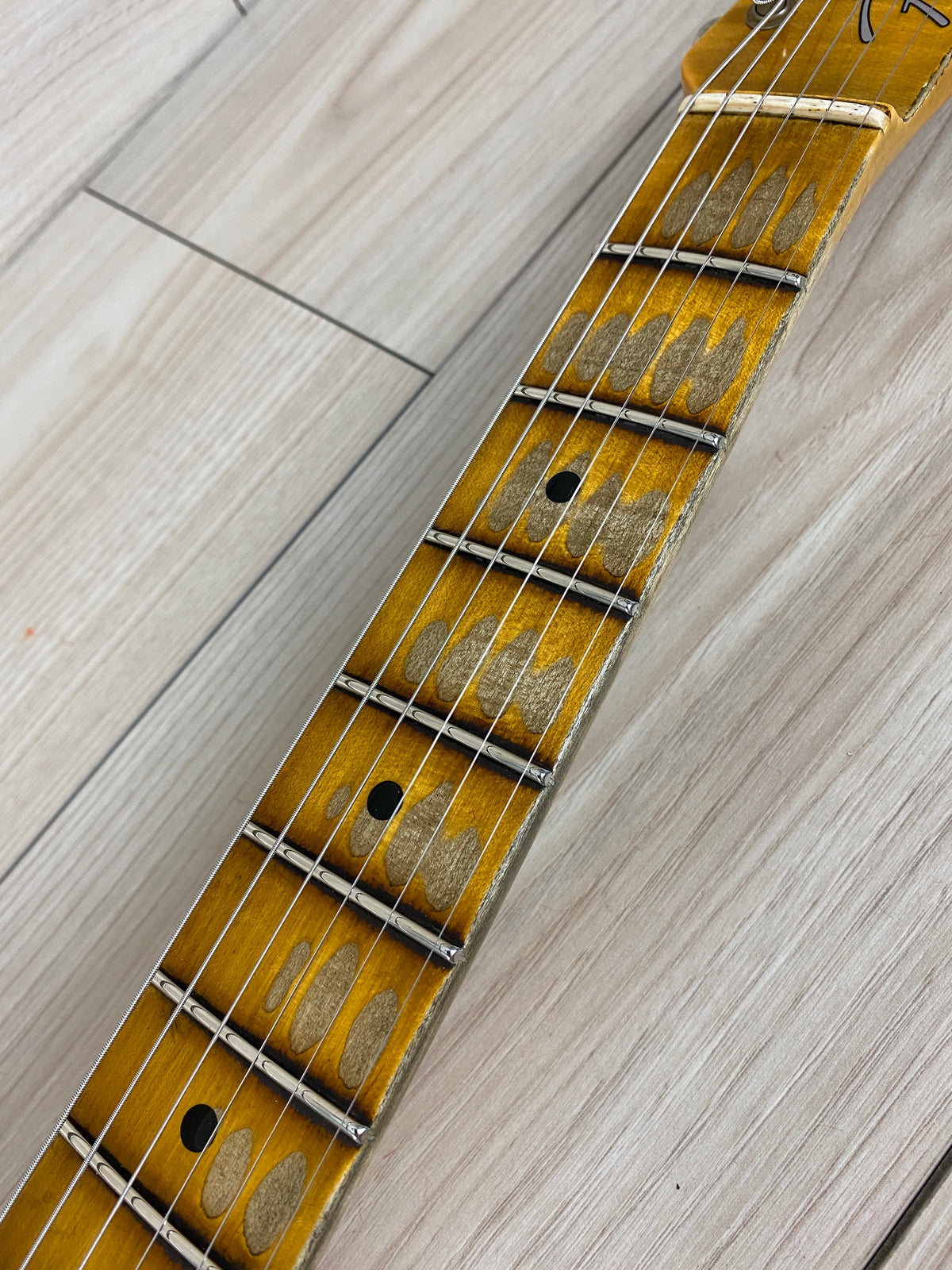 Fender Custom Shop Limited Edition '51 Telecaster Heavy Relic Maple Fingerboard Aged Nocaster Blonde - CBN Music Warehouse