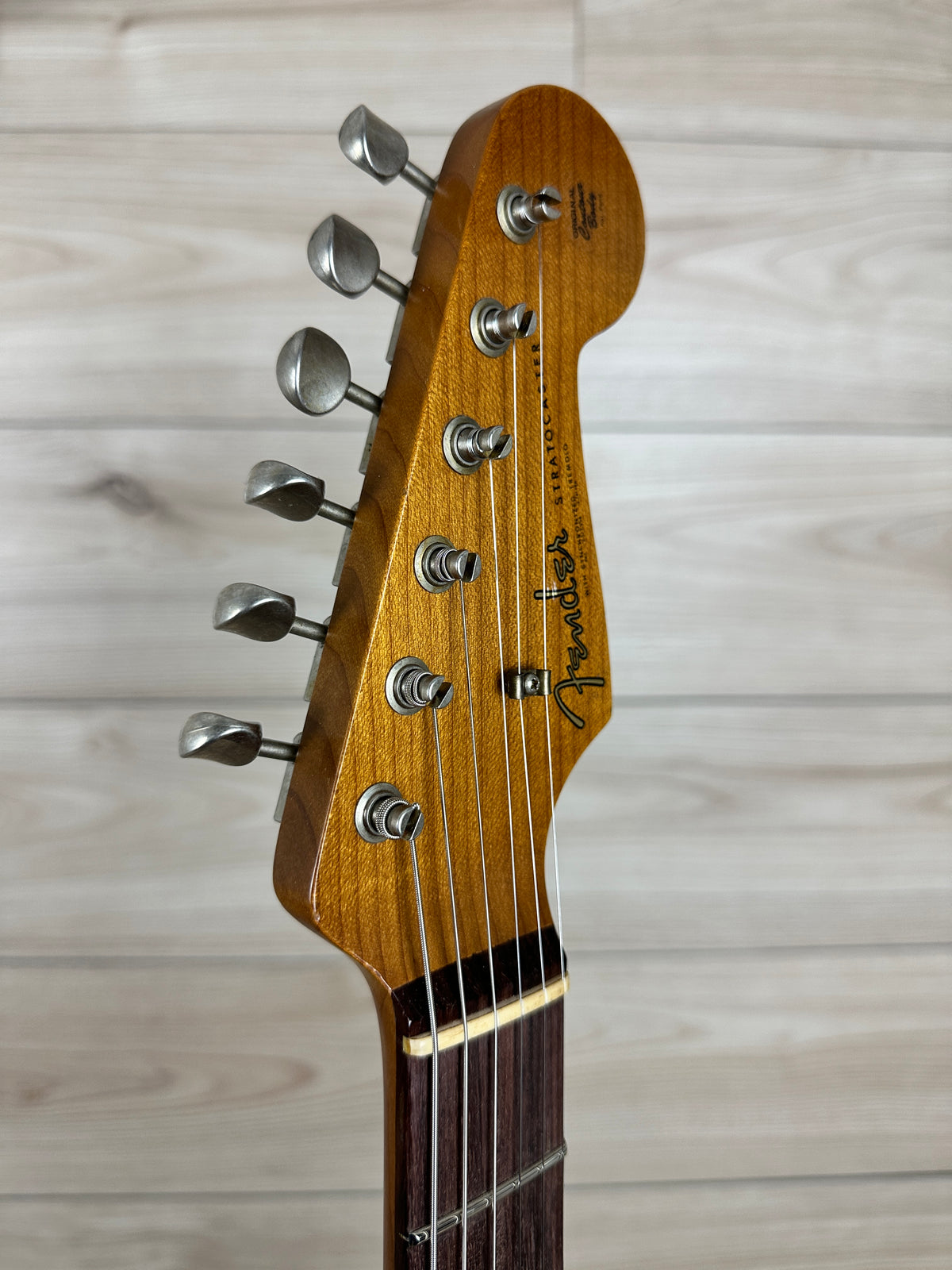 Fender Custom Shop Black Roasted Dual-Mag Strat Relic - Aged Black - CBN Music Warehouse