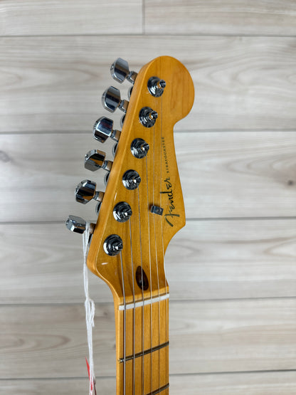 Fender American Ultra Stratocaster HSS, Maple Fingerboard, Texas Tea - CBN Music Warehouse