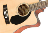 Fender CD-60SCE Dreadnought 12 String Guitar - Natural - CBN Music Warehouse