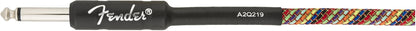 Fender Festival Instrument Cable 10ft str/str - Rainbow