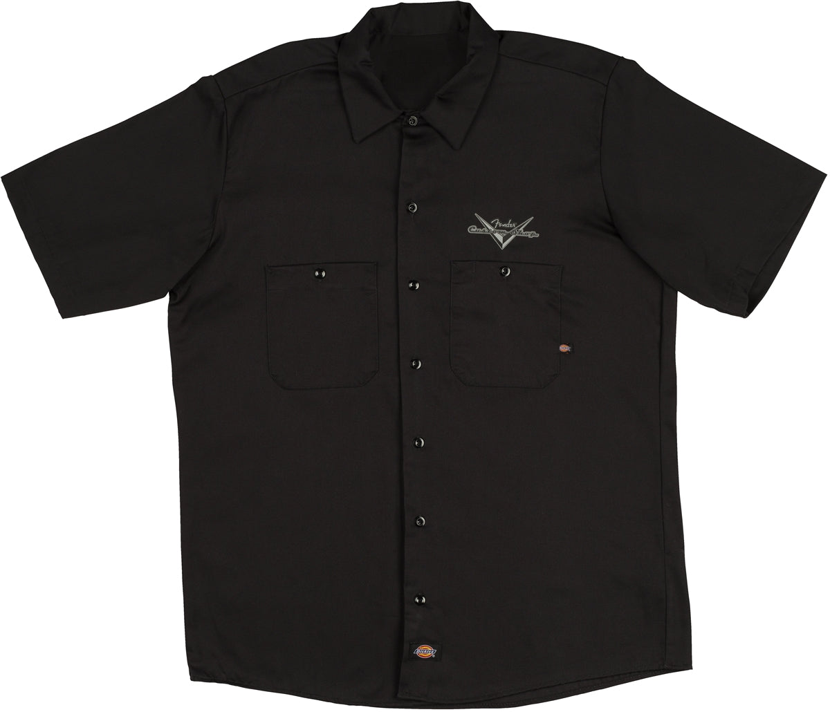 Fender Custom Shop Eagle Workshirt - Black - CBN Music Warehouse