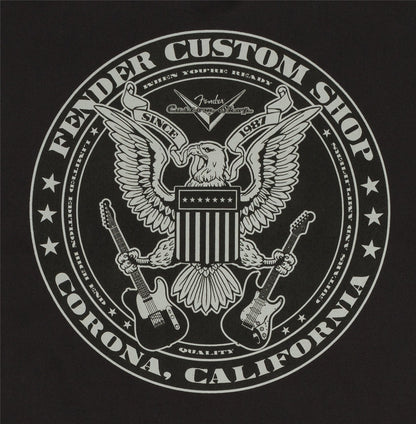 Fender Custom Shop Eagle Workshirt - Black - CBN Music Warehouse