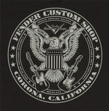 Fender Custom Shop Eagle Workshirt - Black - CBN Music Warehouse