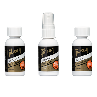 Gibson Guitars G-CAREKIT1 Guitar Cleaning and Polishing Care Kit w/ Guitar Strap