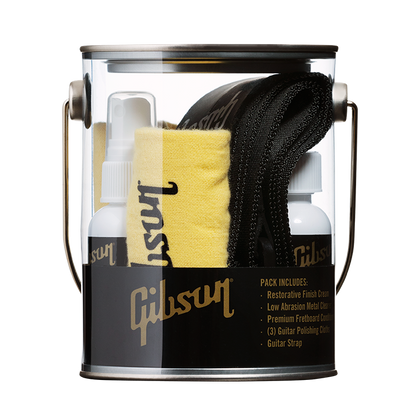 Gibson Guitars G-CAREKIT1 Guitar Cleaning and Polishing Care Kit w/ Guitar Strap