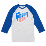 Gibson USA Baseball Tee - CBN Music Warehouse