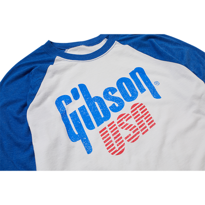 Gibson USA Baseball Tee - CBN Music Warehouse