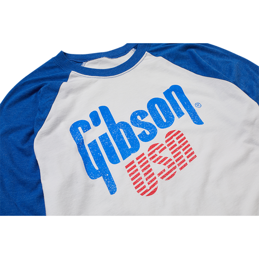 Gibson USA Baseball Tee - CBN Music Warehouse