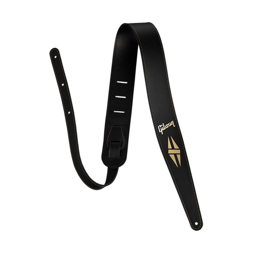 Gibson ASSD-BLK The Split-Diamond Guitar Strap - Black - CBN Music Warehouse