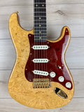 Fender Custom Shop Artisan Maple Burl Strat NOS, Ebony Madagascar Fingerboard, Aged Natural - CBN Music Warehouse
