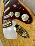 Fender Custom Shop Artisan Maple Burl Strat NOS, Ebony Madagascar Fingerboard, Aged Natural - CBN Music Warehouse