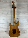 Fender Custom Shop Artisan Maple Burl Strat NOS, Ebony Madagascar Fingerboard, Aged Natural - CBN Music Warehouse