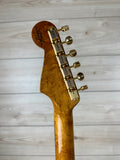 Fender Custom Shop Artisan Maple Burl Strat NOS, Ebony Madagascar Fingerboard, Aged Natural - CBN Music Warehouse
