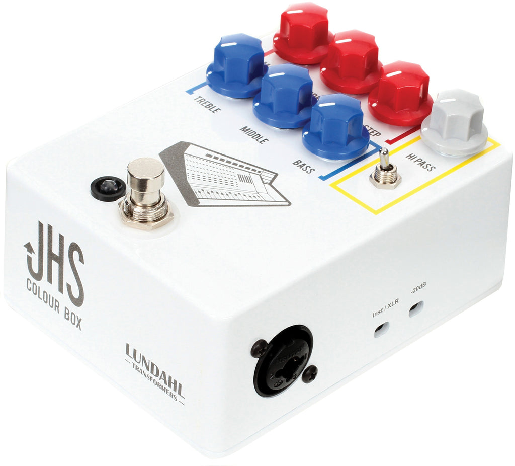 JHS Colour Box V2 PREAMP / EQ / OVERDRIVE / DISTORTION / FUZZ / DI BOX – CBN Music Warehouse