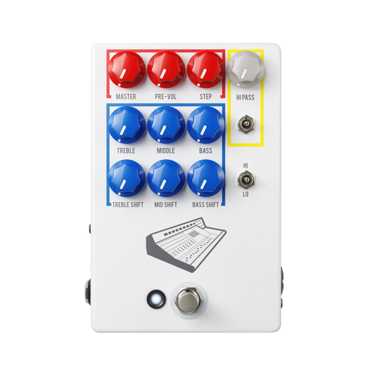 JHS Colour Box V2 PREAMP / EQ / OVERDRIVE / DISTORTION / FUZZ / DI BOX - CBN Music Warehouse