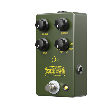 JHS Muffuletta 6-way Fuzz Pedal - Army Green
