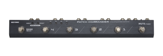 Hotone Patch Kommander 4-Channel Programmable Loop Switcher - CBN Music Warehouse