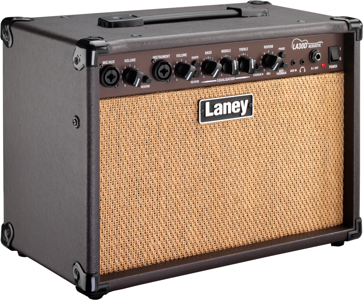 Laney LA30D 30W Compact Acoustic Guitar Amplifier - CBN Music Warehouse