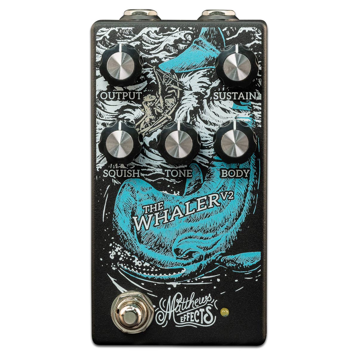 Matthews Effects The Whaler V2 Fuzz Pedal - CBN Music Warehouse