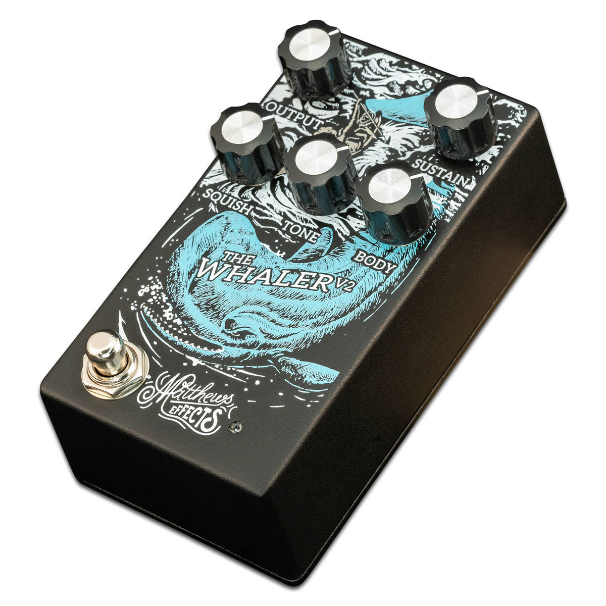 Matthews Effects The Whaler V2 Fuzz Pedal - CBN Music Warehouse