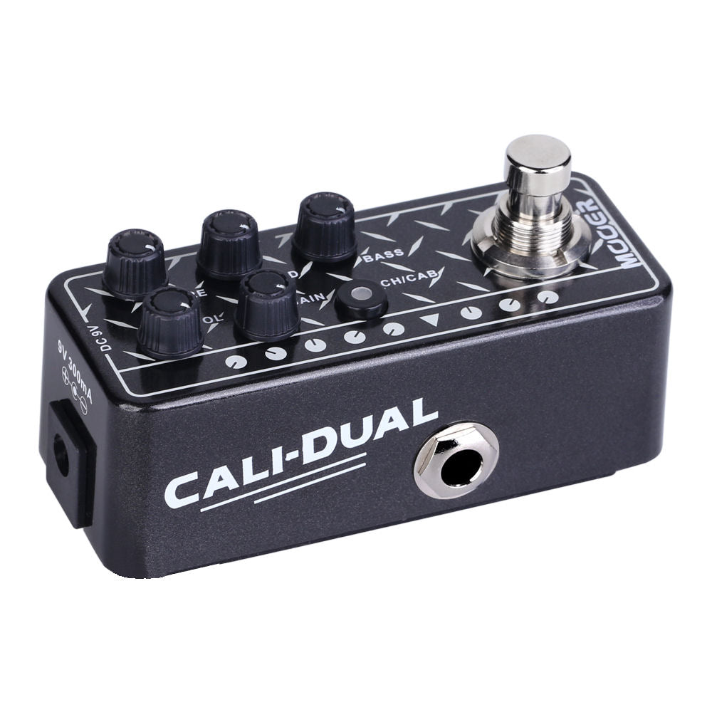 Mooer Cali-Dual Micro PreAmp Pedal - CBN Music Warehouse