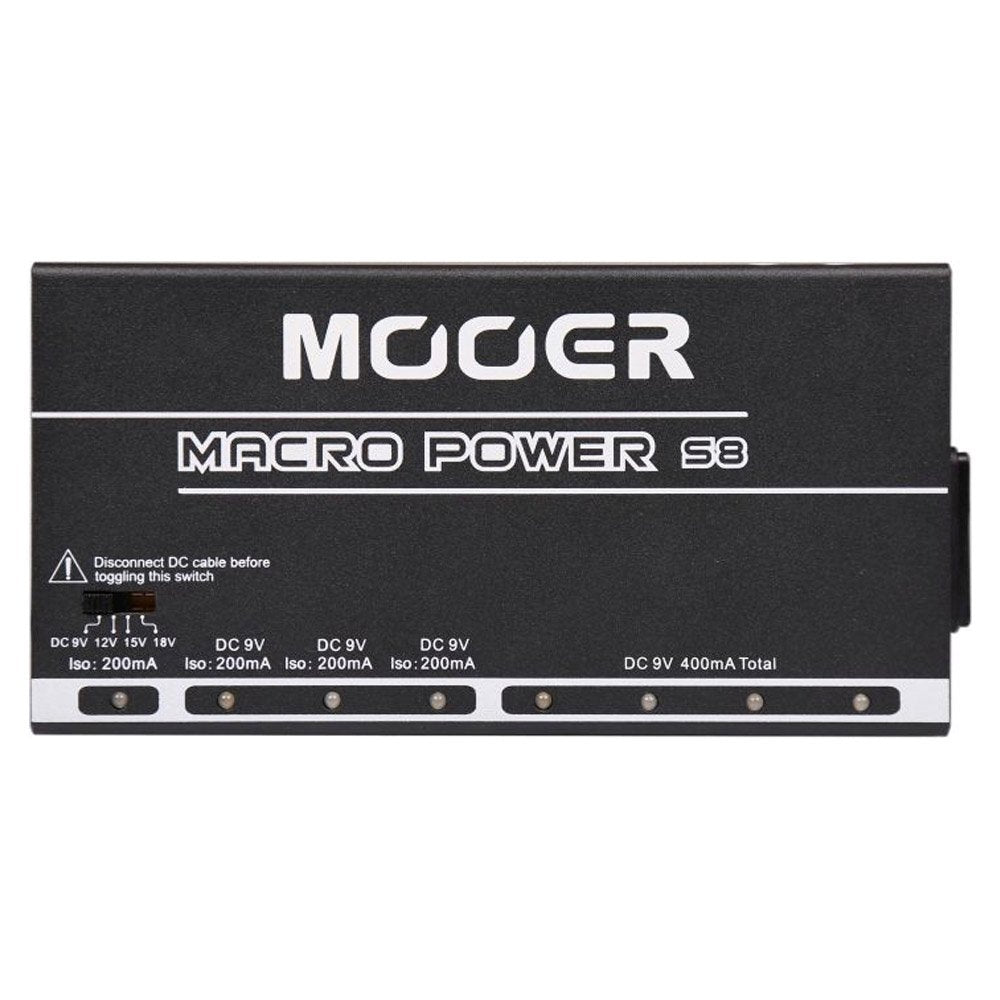 Mooer Macro Power S8 Pedalboard Power Supply - CBN Music Warehouse