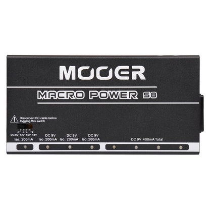 Mooer Macro Power S8 Pedalboard Power Supply - CBN Music Warehouse
