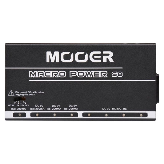 Mooer Macro Power S8 Pedalboard Power Supply - CBN Music Warehouse