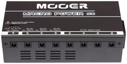 Mooer Macro Power S8 Pedalboard Power Supply - CBN Music Warehouse