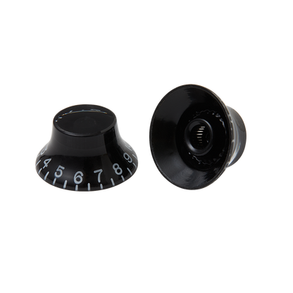 Gibson Top Hat Knobs - 4 Pack, Black - CBN Music Warehouse