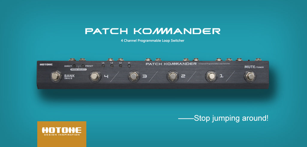 HOTONE PATCH KOMMANDER スイッチャー 箱なし】HOTONE PATCH KOMMANDER